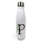 Mobile Preview: Edelstahlthermoflasche mit einem Eucalyptus-Buchstabe und Name personalisiert