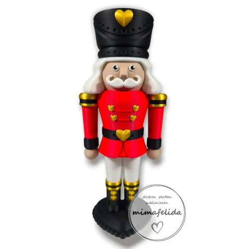 Nussknacker in 3D-Druck als Deko