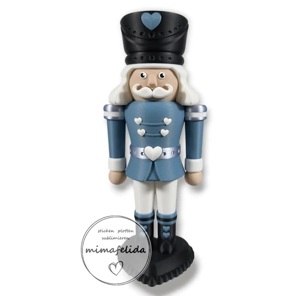 Nussknacker in 3D-Druck als Deko