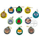 NFC Notfallkontakt Schlüsselanhänger mit verschiedenen bunten Tiermotiven für Kinder und Erwachsene – Löwe, Tiger, Krokodil, Affe, Elefant, Katze, Marienkäfer, Hund, Reh, Fuchs und Bär.